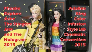 REVIEWS Jem and The Hologram - Color Infusion Style lab. Unboxing fashion doll