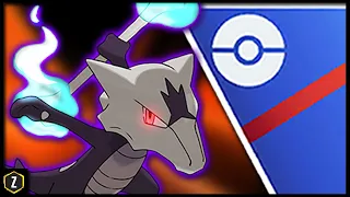 I'm Unleashing the GOAT - PURE DESTRUCTION with this Halloween Cup Team Pokémon GO Battle League!