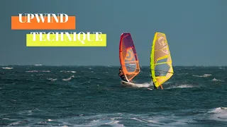 How to go UP-WIND in windsurfing! Improve your upwind reach with these simple techniques.