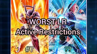 Top 10 WORST LR Active Skill Conditions in Dokkan Battle!