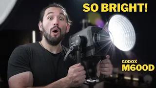 NEW Flagship Light From Godox! - M600D - THIS THING IS POWERFUL!