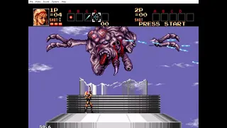 Contra: Hard Corps (Genesis) Playthrough - Sheena (HP Restoration Patch)