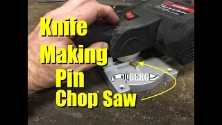 Harbor Freight Mini Chop Saw Product Review for knife making