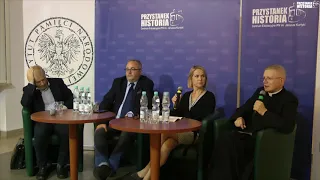 Przystanek Historia - debata poświęcona pomocy Żydom październik 2019