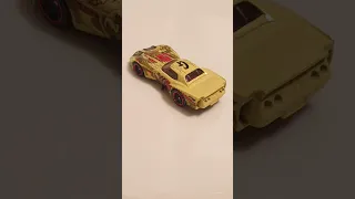 Hotwheels corvette custom art cars