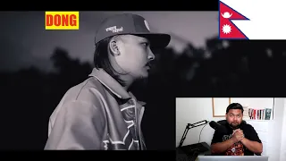 ENGLISH REACTION TO NEPALI RAP - DONG & Oshin Karki - Angalney Chu