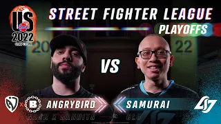 Angrybird (Ken) vs. Samurai (Luke) - FT2 - Street Fighter League Pro-US 2022 Playoffs