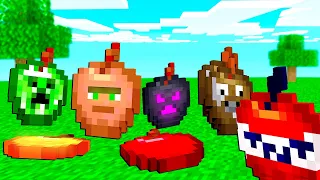 ¡Minecraft PERO hay SUPER MANZANAS! 😯🍎🍏 SILVIOGAMER MINECRAFT PERO