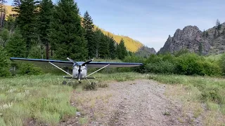 Vines Airstrip Idaho Backcountry Cessna 185