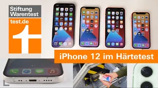 Test Apple iPhone 12: Pro, Pro Max oder mini? iPhone 12 im drop test - wie robust sind die Neuen?