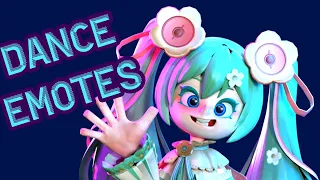 Ninjala x Hatsune Miku Collab - Dance Emotes