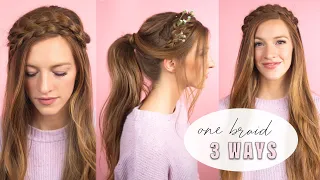 THE MOST GORGEOUS BOHO CROWN MILKMAID BRAID THAT WILL MAKE YOU EXCITED FOR SUMMER! Super Easy!!!