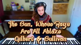 The Sun Whose Rays Are All Ablaze Piano Accompaniment Gilbert & Sullivan The Mikado Karaoke