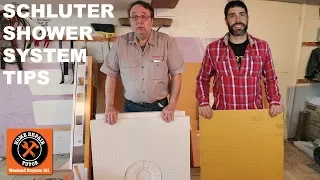 Schluter Shower System Tips (With Sal DiBlasi!!!)