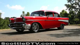 1957 Chevrolet Bel Air Custom Pro Touring Steve Holcomb Pro Auto Custom Interiors