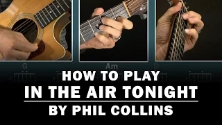 In The Air Tonight (Phil Collins) | How to Play | Beginner guitar lesson