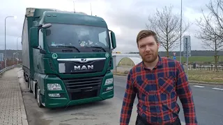 A DAY IN THE LIFE OF A TRUCK DRIVER IN EUROPE FROM CZECH REPUBLIC TO GERMANY