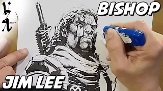 Jim Lee drawing Bishop