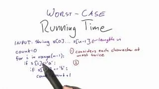 Running Time Using Big O Notation - Intro to Theoretical Computer Science