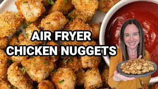 Homemade Air Fryer Chicken Nuggets that are so easy to make!