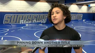 Sunnyside's Audrey Jimenez looks to pin down fourth state title