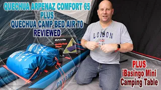 Quechua Air Bed 70 and Apenza Comfort 65 Review and Tips