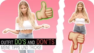 OUTFIT HACKS - Meine DO's & DON'Ts ♡ | 4K | AnaJohnson