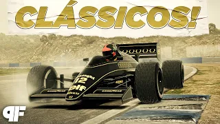 JOGANDO COM OS CARROS CLÁSSICOS NO F1 2013 - Primeira Fila