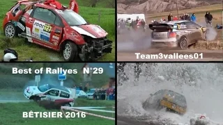 Best of Rallyes 2016 Bêtisier Crashes and Mistakes