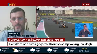 Max Verstappen şampiyonluğa nasıl ulaştı? Serhan Acar anlattı