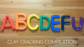 ABCDEFU clay cracking compilation 대문자 ABCDEFU 점토 부수기 위주로 편집