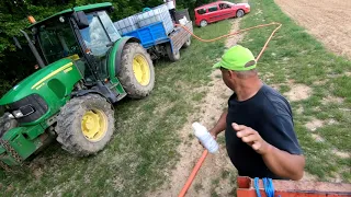 TRAKTOROS VLOG: Kukorica Gyomírtás | Spraying (GoPro)