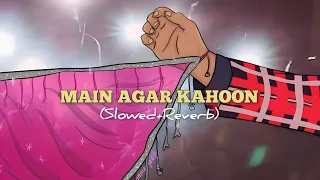 Main Agar Kahoon 🤍 [Slowed+Reverb] | Om Shanti Om | Sonu Nigam | Shreya Ghoshal |‎ @heavenblume23