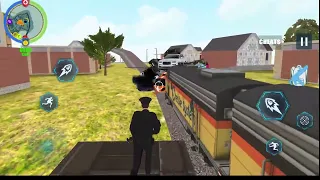 Police Chase : Stop the Train if you can in Open World