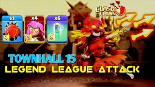 TH15 | LEGEND LEAGUE ATTACKS 🔥CLASH OF CLANS