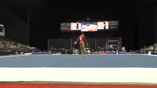 Alyssa Al-Ashari - Floor Exercise – 2015 Secret U.S. Classic