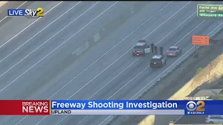 Both Sides Of 10 Freeway Closed In Upland After Police Open Fire On Allegedly Armed Suspect