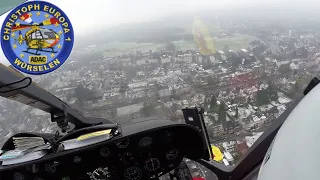 Christoph Europa 1 (EC-135) Cockpit: Einsatz in Aachen