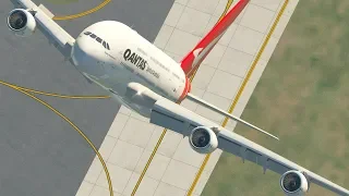 Airbus A380 Stalls After Vertical Take Off in XPlane 11(HD)