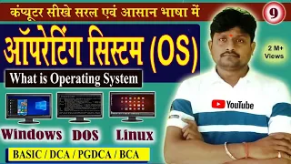 What is Operating System in Hindi | ऑपरेटिंग सिस्टम क्या है | OS in hindi | Windows | Ms Dos | Linux