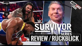 WWE Survivor Series 2021 (Review / Rückblick) - VINCE MCMAHONS EIERSUCHE