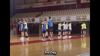 🇯🇵🇮🇹 Day 3-4 Japan Volleyball National Team Training in Italy | Ryujin Nippon in Kioene Arene