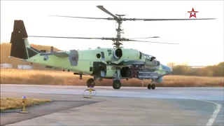 Ka-52 Alligator production and test flights