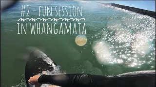 #2 - Fun surf session in Whangamata New Zealand