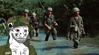 White rabbit but you trippin balls on patrol in the Mekong Delta