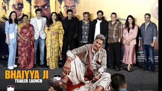 Bhaiyya Ji Trailer Launch | Manoj Bajpayee, Zoya Hussain,Suvinder Pal Vicky, Jatin Goswami