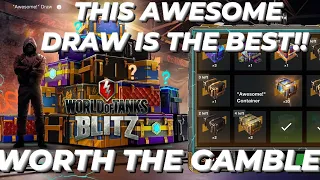 WOTB | This is the BEST Awesome Draw so far 💯% Worth the Gamble!! WOTBLITZ World of Tanks Blitz