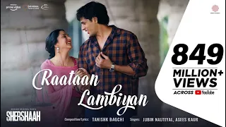 💞Raataan Lambiyan - Official Video | Shershaah | SidharthKiara | Tanishk B| Jubin Nautiyal |Ase