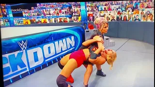 Alexa Bliss Hits Sister Abigail On Lacey Evens