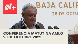 AMLO Conferencia Hoy / 28 de octubre 2022